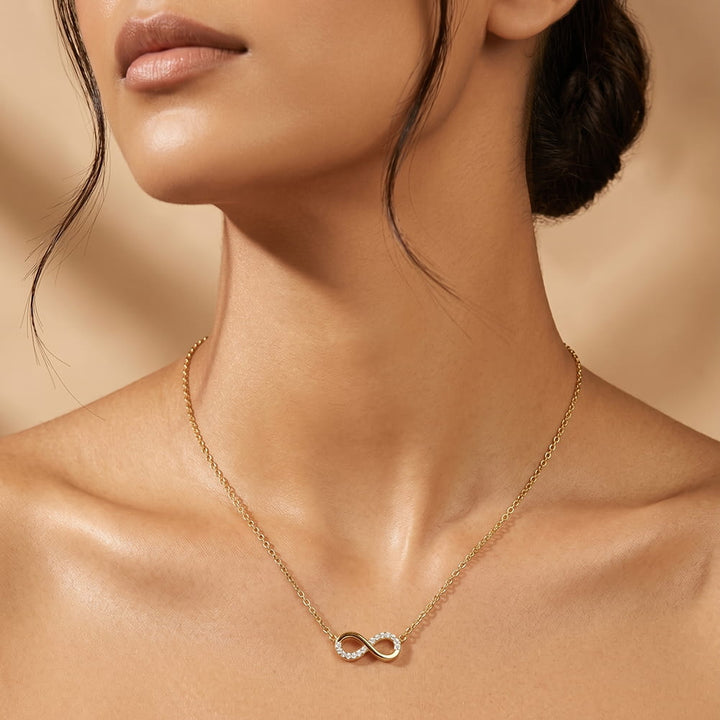 To My Soulmate Forever & Always Infinity Necklace