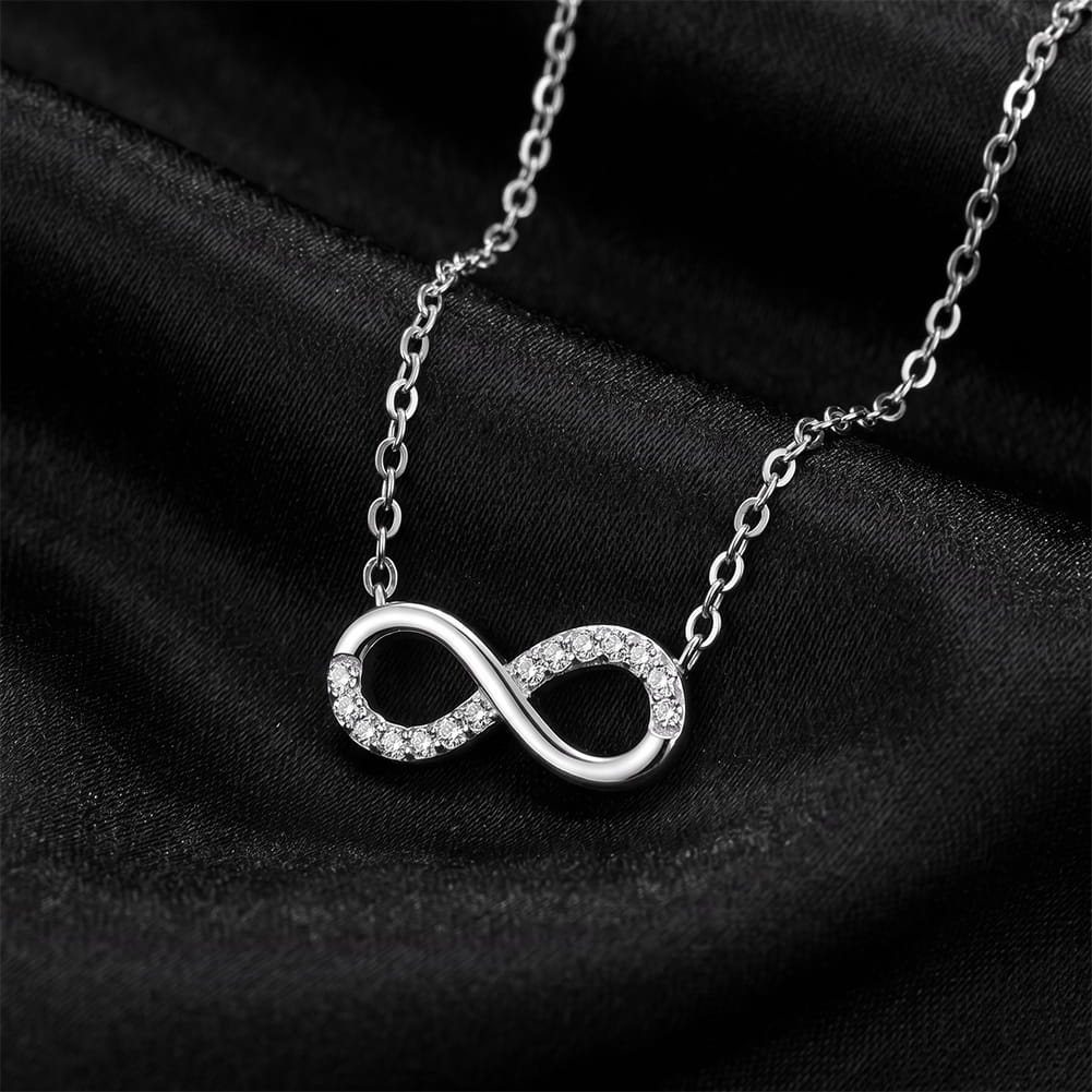 To My Soulmate Forever & Always Infinity Necklace