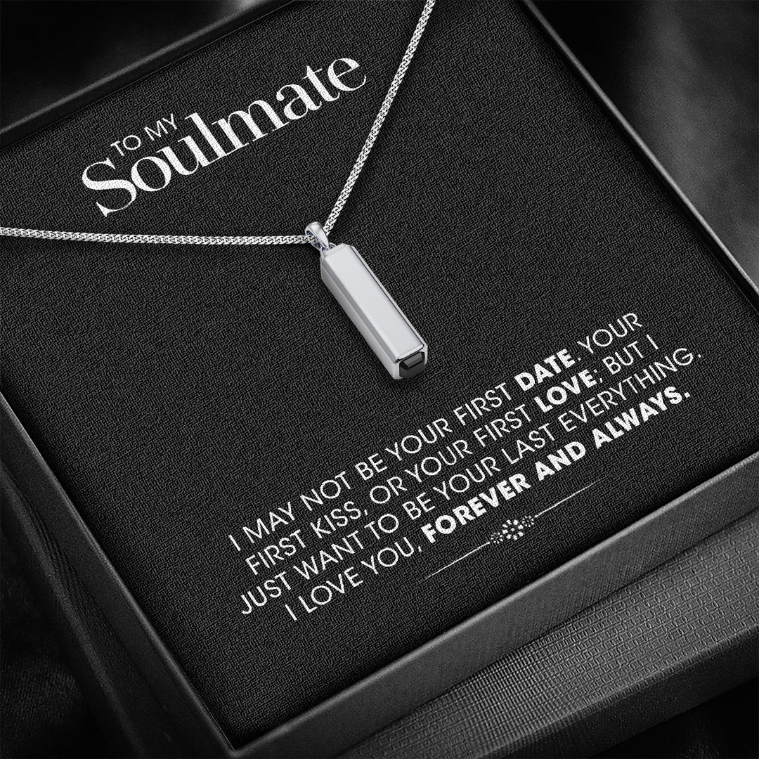 Soulmate - Black Agate Pendant - Luxesmith - Handcrafted Jewellery