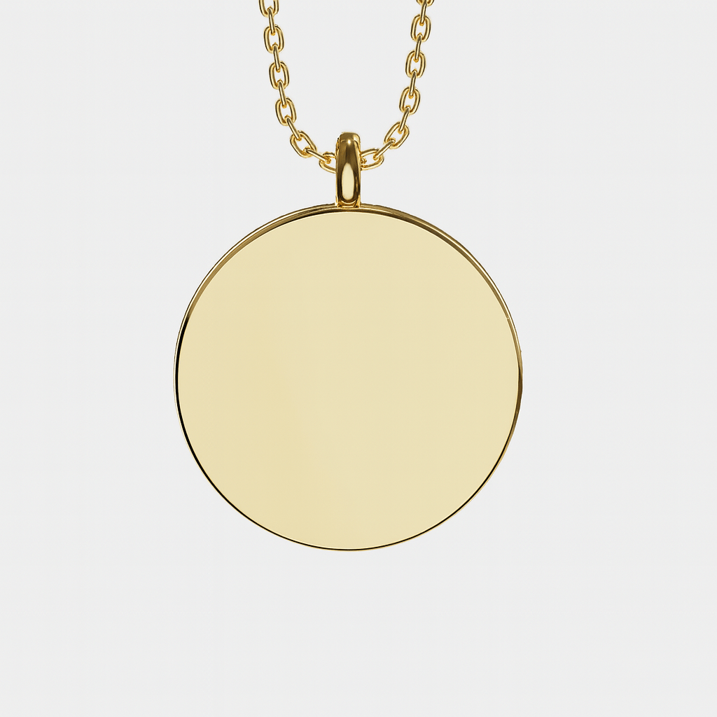 "To My Daughter" - Compass Pendant - Luxesmith - Handcrafted Jewellery