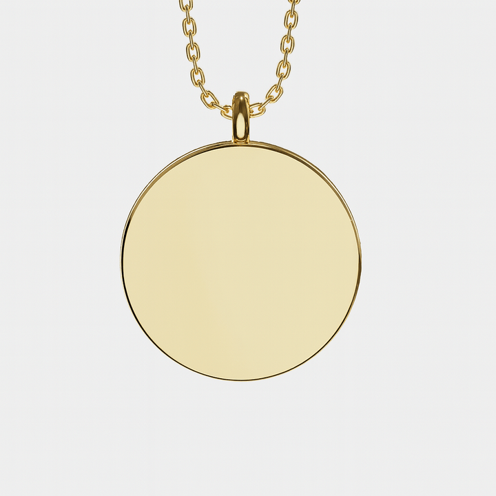 "To My Daughter" - Compass Pendant - Luxesmith - Handcrafted Jewellery