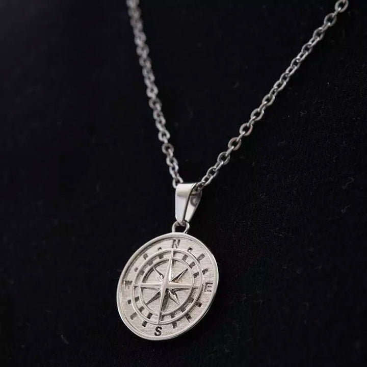 "To My Boyfriend" - Compass Pendant Gift Set - Luxesmith - Handcrafted Jewellery