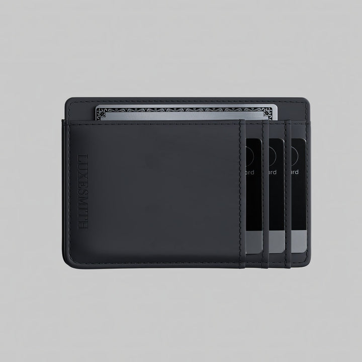 "To my Son" - Leather Wallet - From Mum - Luxesmith - Handcrafted Jewellery